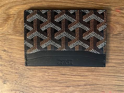 goyard cardholdee|goyard card holder price 2024.